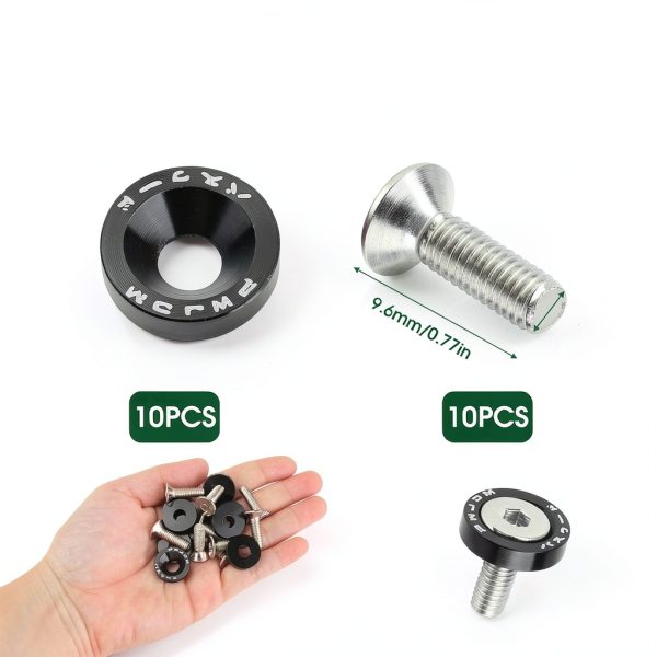 Nextpal Aluminum Engine Thrust Washers M6x20mm-3