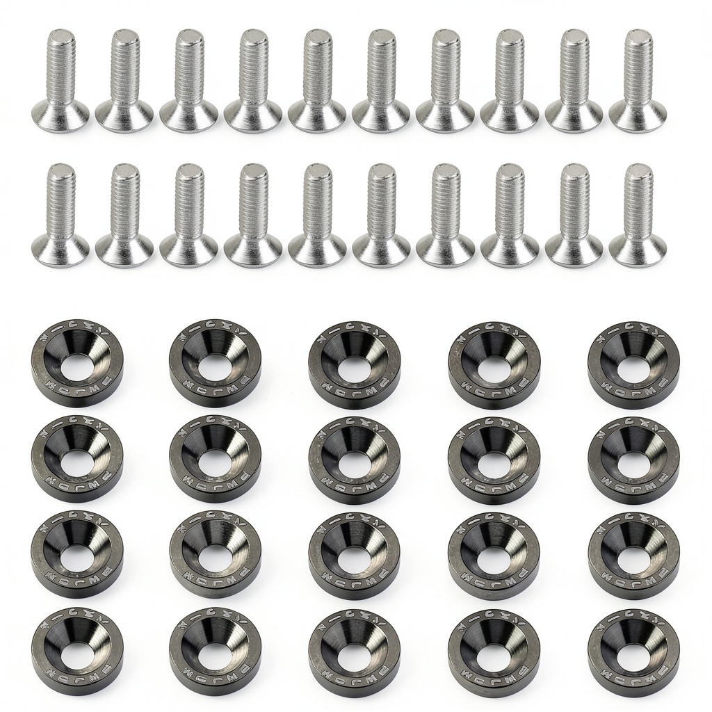 Nextpal aluminum engine thrust washers M6x20mm