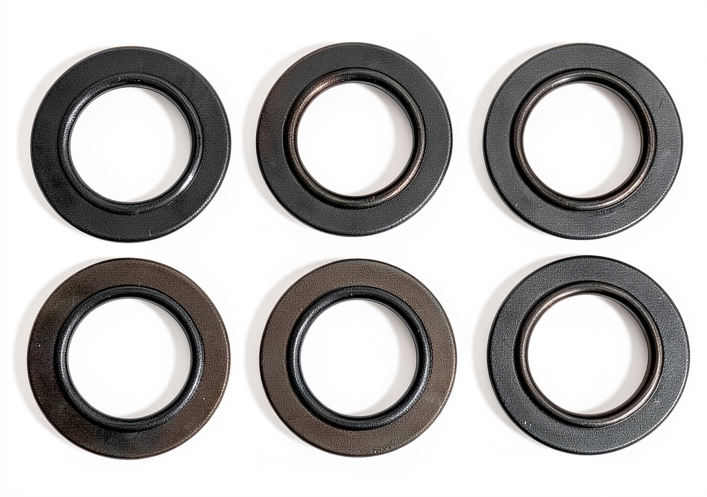 Installing PB VGT Turbo Coolant Line Sealing Washers for Dodge Cummins on a wooden workbench