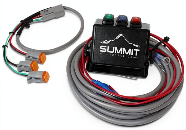 Hydraulic Multiplier Kit Summit Hydraulics 3 Circuit Selector Valve-4
