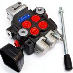 Hydraulic Control Valve mitoharet 3600 PSI Joystick for Tractor Loader-0