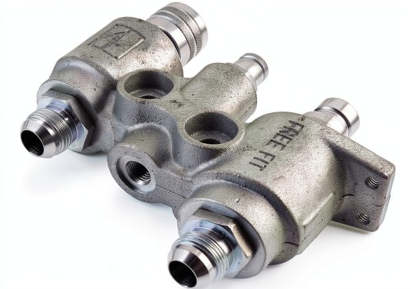 FridayParts Hydraulic Control Valve 47447054 for CASE Loader - Duty-4