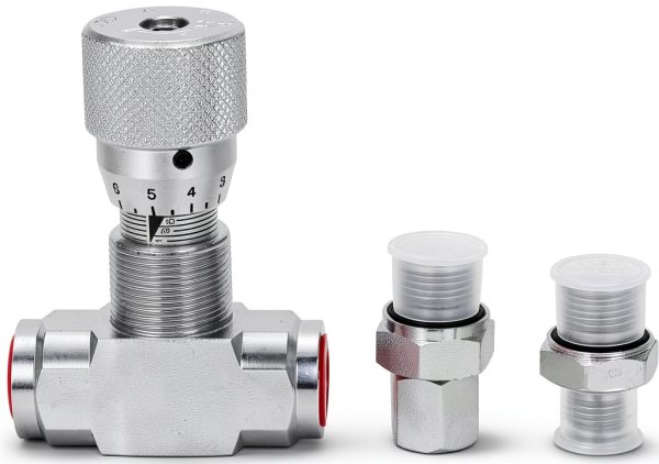 AUTOVIC Hydraulic Flow Control Valve 3/8 inch L08 STB-G3/8 for Mini-0