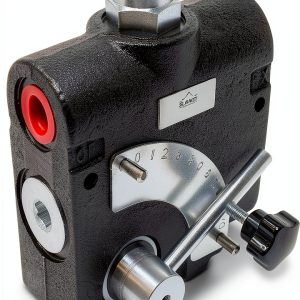 Hydraulic Adjustable Flow Valve Summit Hydraulics 0-30 GPM #12 SAE-0