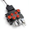 HOOTO Hydraulic 2‑Spool Control Valve 11 GPM for Tractor Loaders-2