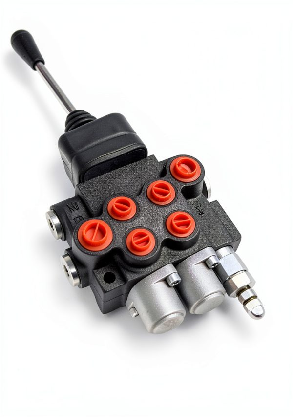 HOOTO Hydraulic 2‑Spool Control Valve 11 GPM for Tractor Loaders-2