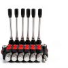 Hydraulic Directional Control Valve VEVOR 6-Spool 11 GPM 3600 PSI-5