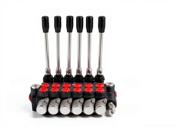 Hydraulic Directional Control Valve VEVOR 6-Spool 11 GPM 3600 PSI-5