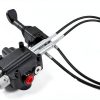 Solarhome Hydraulic Control Valve Kit – 2‑Spool 80 LPM, Brass, Black-4