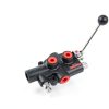 RYFT 25GPM Auto Control Detent Valve, Heavy Duty Hydraulic Log Splitter Valve, Auto Return Detent Lever Handle, Durable Cast Iron Body, with 1/2" Work Port, 3500 PSI Used for Various Log Splitters-4