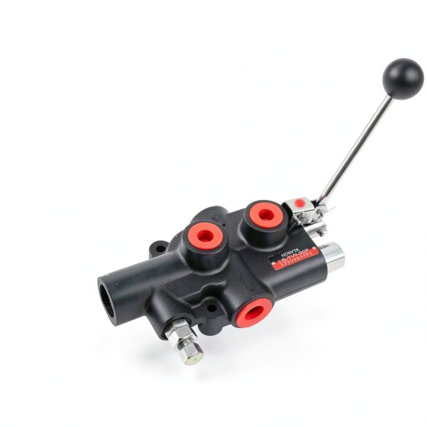 RYFT 25GPM Auto Control Detent Valve, Heavy Duty Hydraulic Log Splitter Valve, Auto Return Detent Lever Handle, Durable Cast Iron Body, with 1/2" Work Port, 3500 PSI Used for Various Log Splitters-4