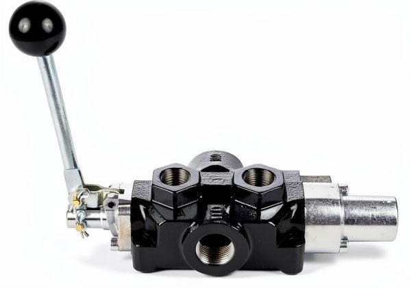 Hydraulic Log Splitter Valve RuggedMade 18 GPM 3000 PSI Return Detent-0