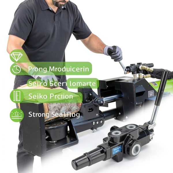 Hydraulic Log Splitter Valve INPANOLS 25GPM 3636 PSI Control-1