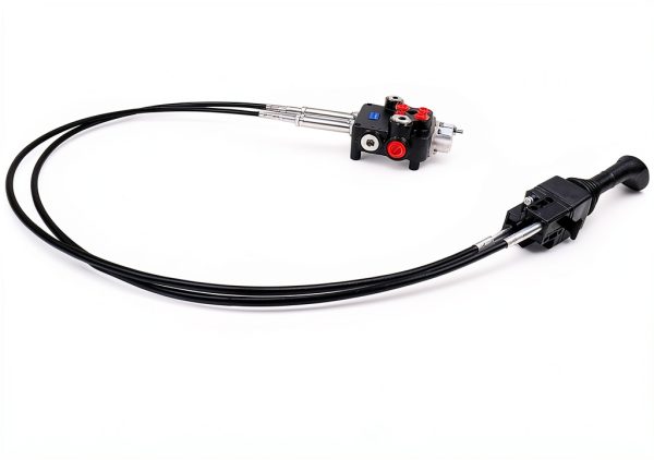 Solarhome Hydraulic Control Valve Kit – 2‑Spool 80 LPM, Brass, Black-1