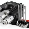 Hydraulic Directional Control Valve VEVOR 6-Spool 11 GPM 3600 PSI-4