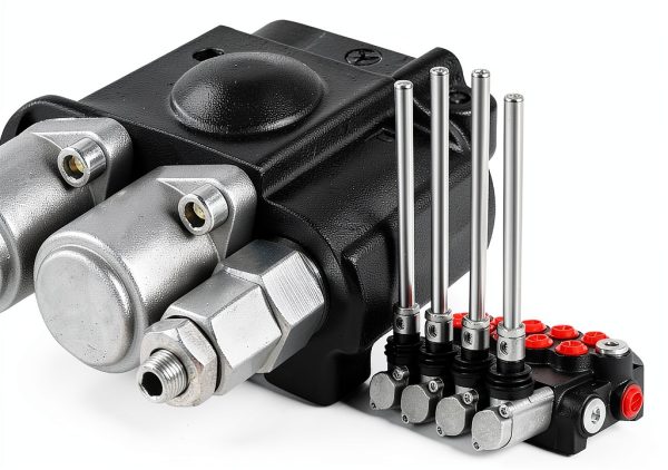 Hydraulic Directional Control Valve VEVOR 6-Spool 11 GPM 3600 PSI-4