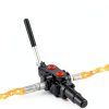 VEVOR Hydraulic Log Splitter Valve 1 Spool, 25 GPM Hydraulic Directional Control Valve, 3626PSI Hydraulic Loader Valve, Hydraulic Joystick Control Valve for Small Tractors, Loaders, Log Splitter-2