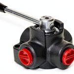Hydraulic Rotary Diverter Valve 4 Way 24 GPM #10 SAE Summit-0