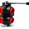 Hydraulic Diverter Valve Summit Hydraulics 6-Port 16 GPM-1