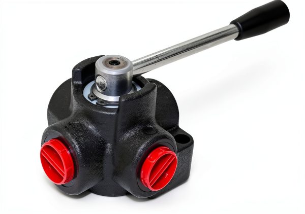 Hydraulic Rotary Diverter Valve 4 Way 24 GPM #10 SAE Summit-1