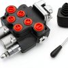 HOOTO Hydraulic 2‑Spool Control Valve 11 GPM for Tractor Loaders-6
