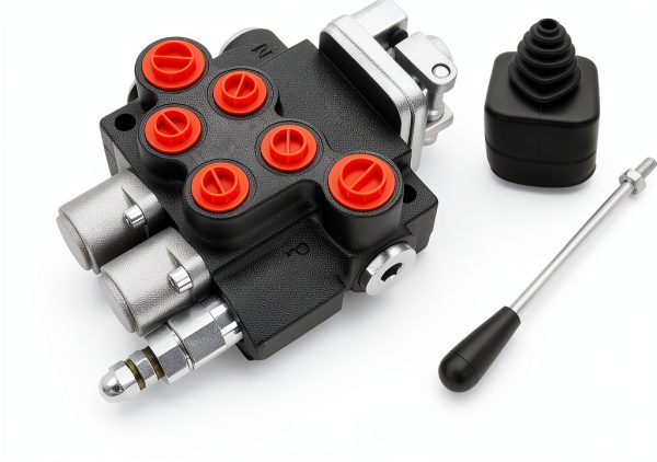 HOOTO Hydraulic 2‑Spool Control Valve 11 GPM for Tractor Loaders-6
