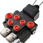 HOOTO Hydraulic 2‑Spool Control Valve 11 GPM for Tractor Loaders-0