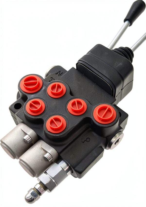 HOOTO Hydraulic 2‑Spool Control Valve 11 GPM for Tractor Loaders-0
