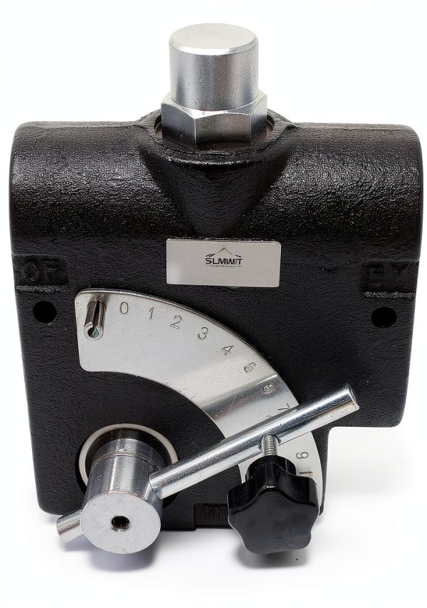 Hydraulic Adjustable Flow Valve Summit Hydraulics 0-30 GPM #12 SAE-2