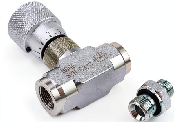 Hydraulic Flow Control Valve HOLDWELL STB-G3/8 Mini Excavator L08-3